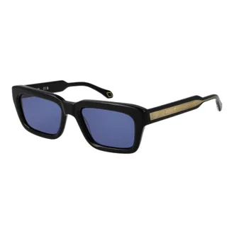 Replay Black Acetate Mens Sunglasses