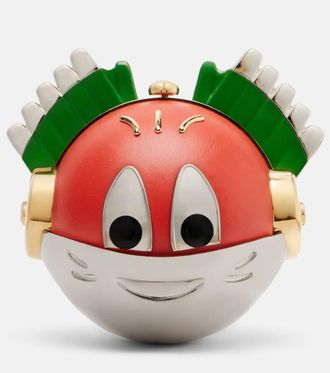 Loewe x Louis Wain Knight Cat clutch