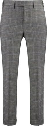 Pantaloni Torino Pantaloni a quadri - Grigio