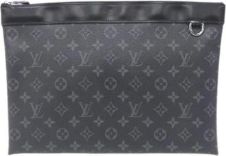 Louis Vuitton Pre-owned Clutches, male, Black, Size: ONE SIZE Pre-owned Pochette
