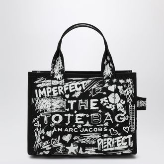 Marc Jacobs The Tote Bag small black with punk lettering