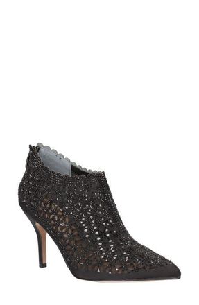 J. Rene&eacute; Nishita Pointed Toe Bootie in Black at Nordstrom, Size 5.5