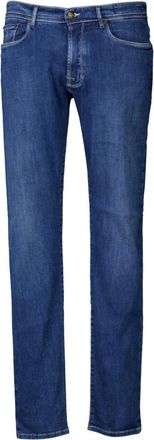 Atelier Noterman Slim-fit Jeans, male, Blue, Size: W42 L34 Dark Blue Jeans