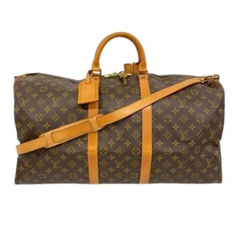 Louis Vuitton Pre-owned Weekend Bags, female, Brown, Size: ONE SIZE Pre-owned Boston bag