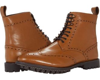 Anthony Veer Grant Boots Mens US 12 Brown Leather Wingtip Brogue Shoes ZPO2866