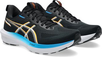 Asics Laufschuh ASICS GT-1000 14, Herren, Gr. 42,5, schwarz, yamabuki, Synthetik, Schuhe Laufschuh, f&uuml;r mehr Stabilit&auml;t