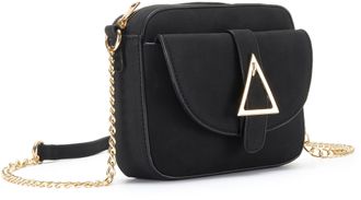 Vivance Umh&auml;ngetasche VIVANCE Minibag, Damen, Gr. B/H/T: 19cm x 16cm x 5cm, schwarz, Textil, unifarben, Taschen Umh&auml;ngetasche, Henkeltasche, Handtasche mit Ke