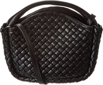 Bottega Veneta Small Cobble Leather Top Handle
