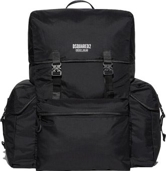 Dsquared2 Ceresio 9 Ripstop maxi-rugzak met logo