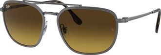 Ray-Ban RB3708 Asian Fit 916785 Mens Sunglasses Gunmetal Size 59