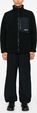 Mizuno Mens Jacket Mizuno Black Polyester; Lining: Polyamide