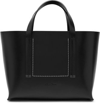 Rick Owens Shopper Small Leather Tote bag - Black - One Size