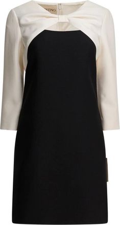 Valentino Crepe Couture Short Dress