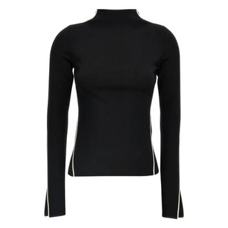 Sportmax Turtleneck Trui - Dames - Coltruien - Zwart - S - Truien & Vesten