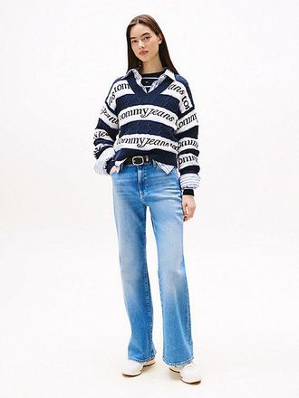 Tommy Hilfiger High Rise Flared Leg Jeans