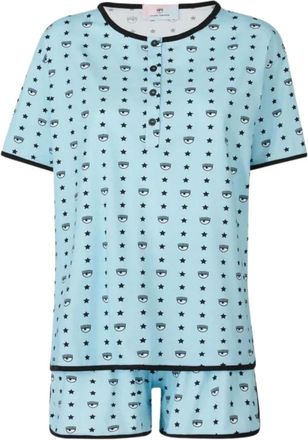 Chiara Ferragni Mujer, Pijama, Azul, Talla: S