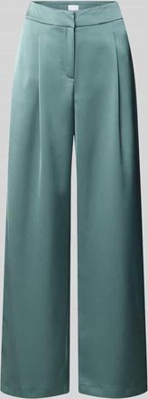 Jake*s Hose mit weitem Bein und Falten in Schilf Melange, Gr&ouml;&szlig;e 32