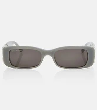 サングラス BALENCIAGA Woman Sunglasses Violet BB0354S 004 Balenciaga Eyewear rectangle-frame Sunglasses | Purple