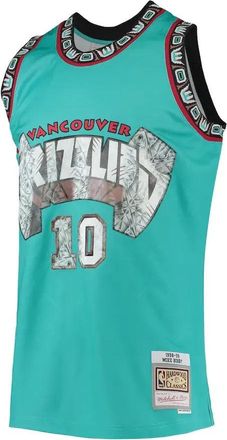 Mitchell & Ness x NBA 75th Anniversary Grizzlies 1996-97 Classics Swingman Jersey Mike Bibby 10 SMJY1202-VGR98MBILTTL