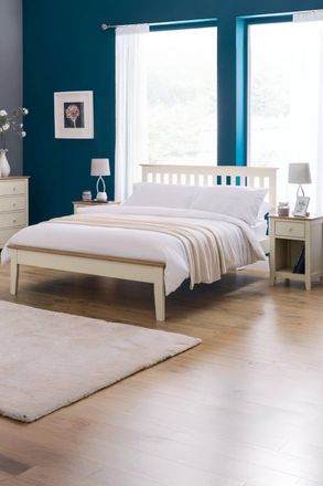 Julian Bowen Salerno Bed in Natural | Size: King