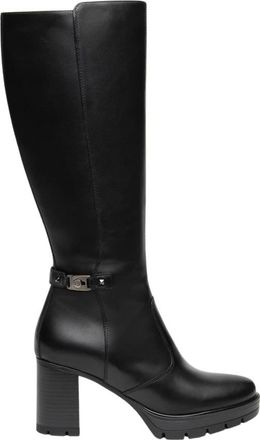 Nero Giardini Stivale con tacco largo e plateau - - Shoes - Donna - Nero - 40 EU