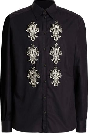 Dolce & Gabbana Camicia con decorazione - Nero