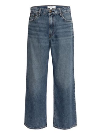 Rag & Bone Andi cropped jeans - women - Cotton/Lyocell - 27 - Blue
