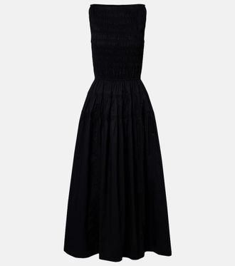 D&ocirc;en D&ocirc;en Melie cotton poplin midi dress