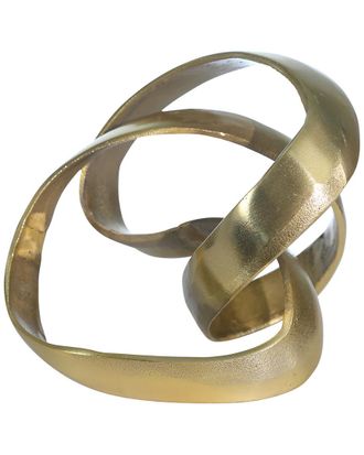 Sagebrook Home Aluminum Knot Sculpture