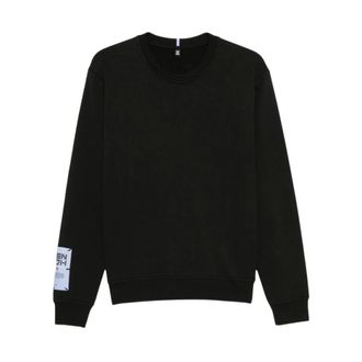 Alexander McQueen Hoodies & sweatvesten, Heren, Zwart, M, Felpa G/c Stm Schiena