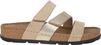 Rohde Gouden Damessandaal - Zomercollectie - Dames - Sandalen - Geel - 41 EU - Su&egrave;de - Schoenen