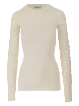 Darkpark crew-neck long-sleeve top - Neutrals
