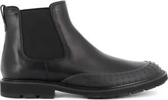 Tod's Gommini toe leather Chelsea boots Size 37