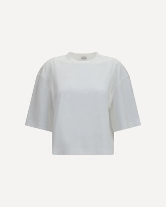 Brunello Cucinelli Oversized short-sleeve T-shirt Female XXS
