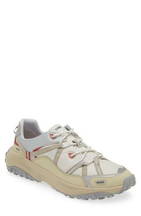 BOSS Go 1st Trail Sneaker in Open Beige at Nordstrom Rack, Size 7Us / 6Uk