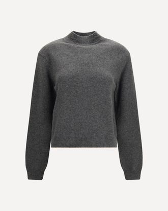Jacquemus La Maille cashmere creweck Sweater Female 38