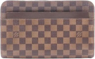 Louis Vuitton Pre-owned Clutches, male, Brown, Size: ONE SIZE Pre-owned Saint Louis Damier Clutch Bag