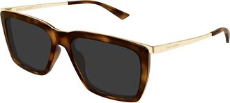 Saint Laurent SL 765 004 Mens Sunglasses Tortoiseshell Size 56