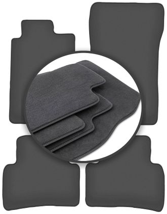 OEM Alfombrillas Premium Para Mercedes C W202 Familiar, Sed&aacute;n (1993-2000)