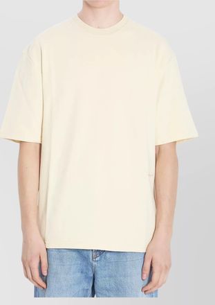 Jacquemus boxy 3/4 sleeves cotton t-shirt