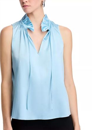 Ramy Brook Ayana Blouse In Dream Blue