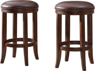 Alaterre Natick Set Of 2 Counter Height Stools