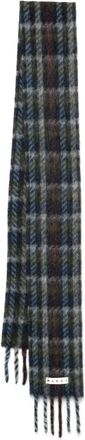 Marni Sciarpa con applicazione - Blu