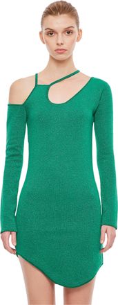 J.W.Anderson Asymmetric Mini Dress with Cut-Out Details