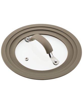 Rachael Ray Cook + Create Large Silicone-Rimmed 8.5In Glass Lid