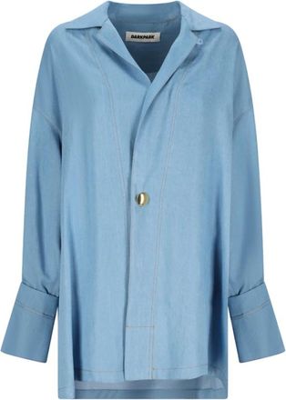 Darkpark Tunic Style Tencel Shirt