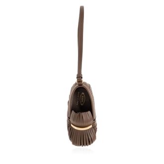 Tod's Tods, Bag Accessories, female, Brown, Size: ONE SIZE Gommino Driving Shoe Charm