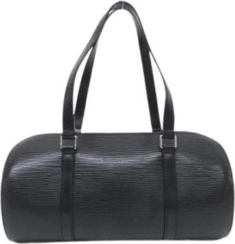 Louis Vuitton Pre-owned Soufflot Epi Leather Bag - Dames - Vintage Schoudertas - Zwart - ONE Size - Leer - Vintage