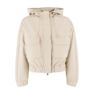 Parajumpers Salvage Hooded Fleece - Dames - Zomerjassen - Beige - M - Katoen - Jassen