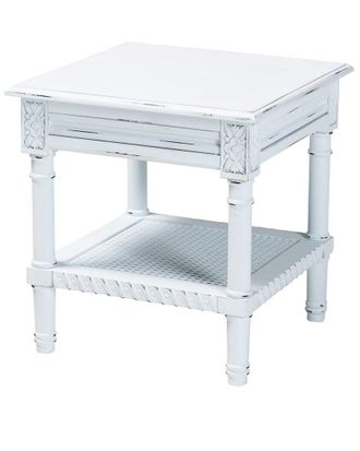Baxton Studio Jeanne Vintage Traditional Wood End Table